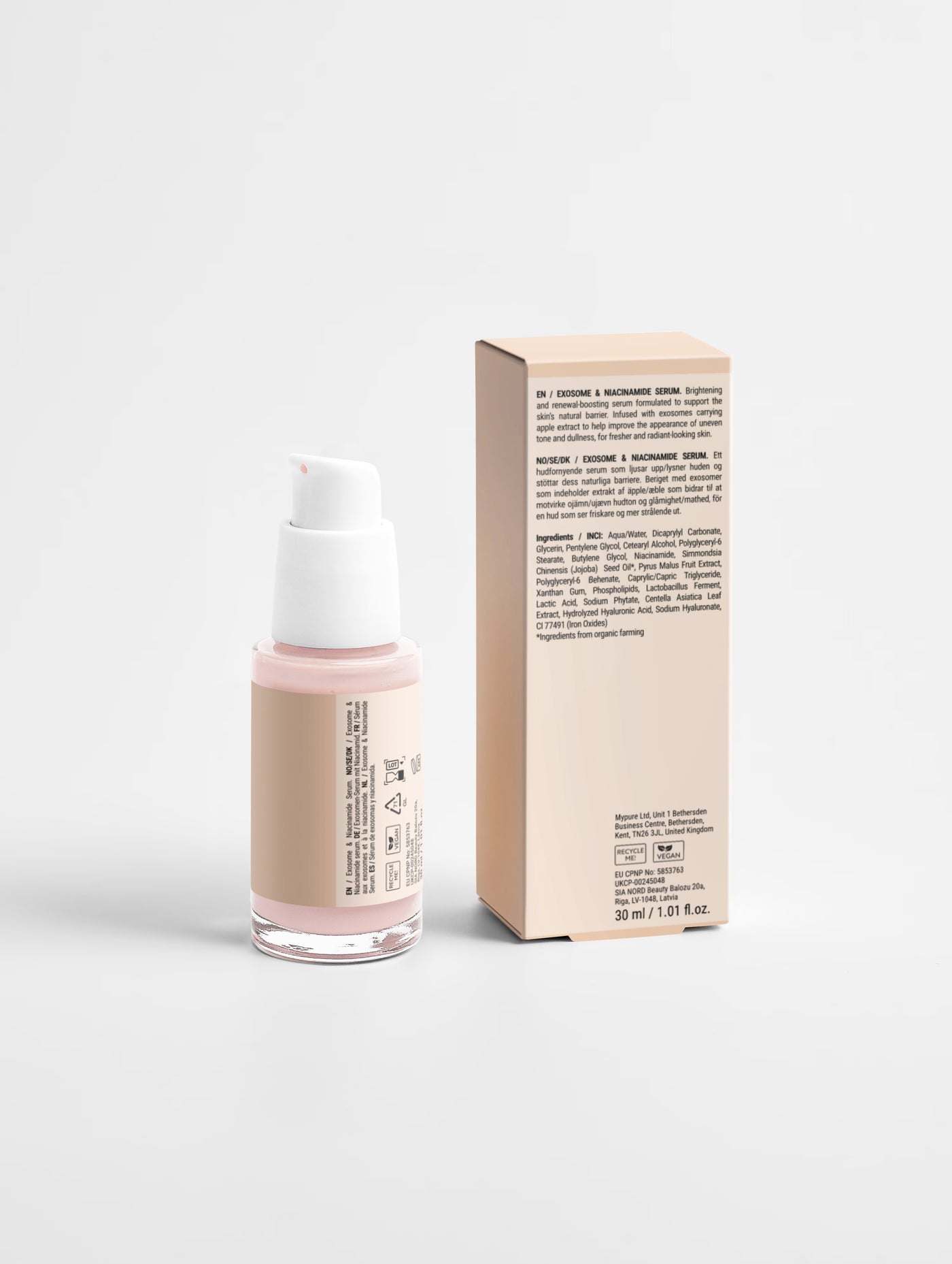 Exosome & Niacinamide Serum - Portrelle serum, view 2